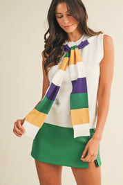 Prepped To Roll Mardi Gras Top