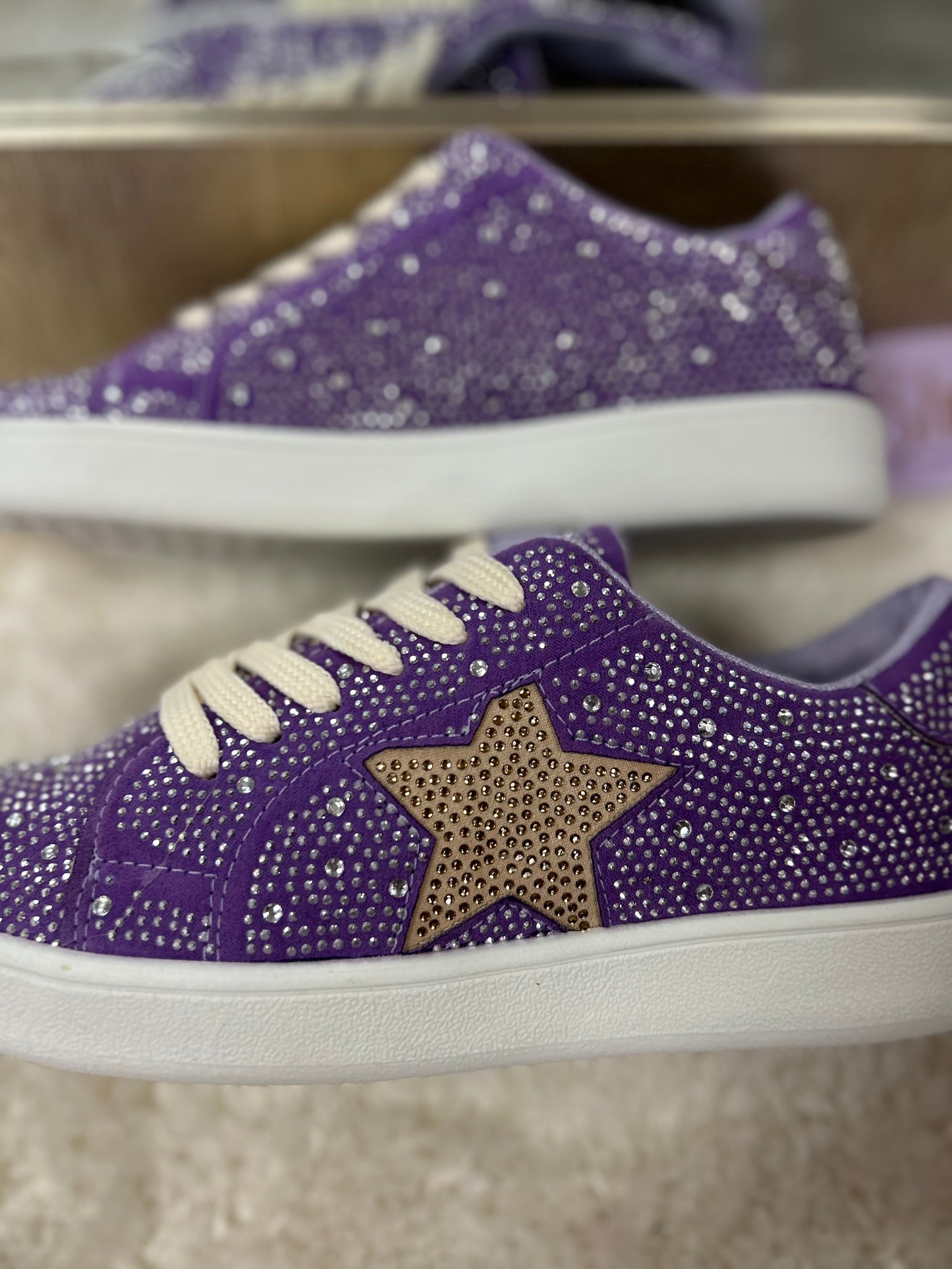 Miel Rhinestone Tennis