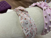 Ballerina Pink Knotted Headband