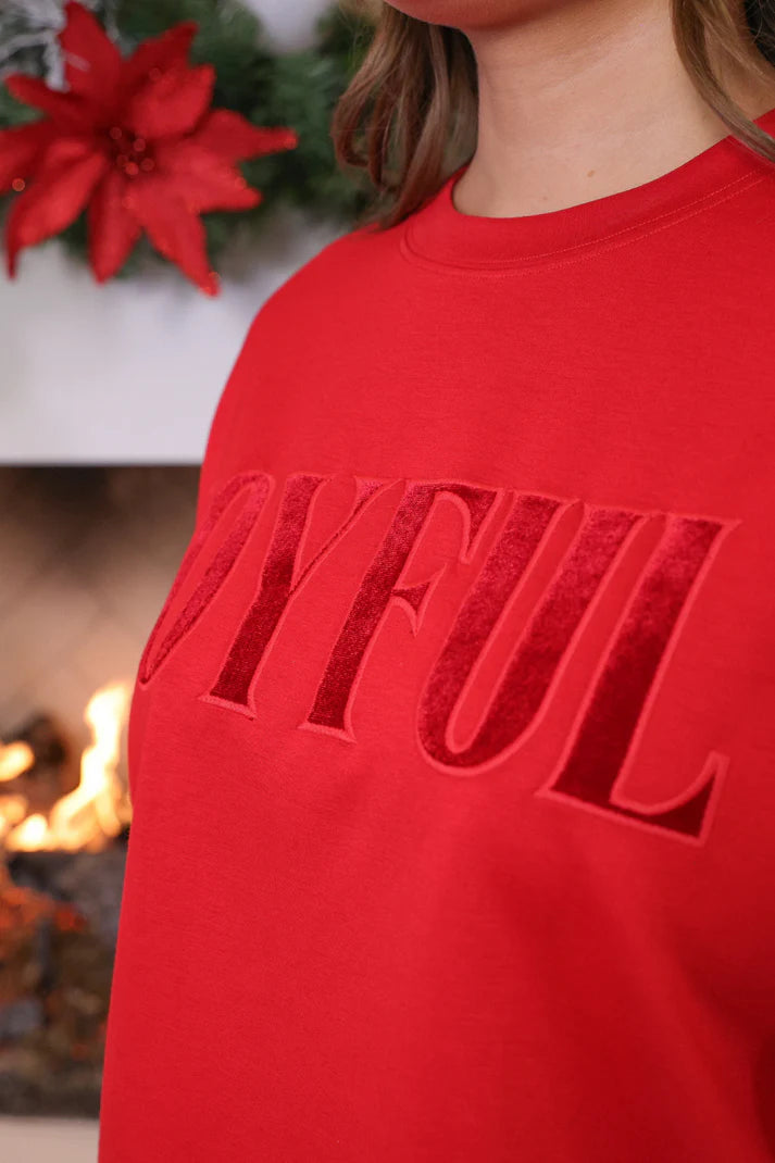 Velvet Patch Luxe Pullover