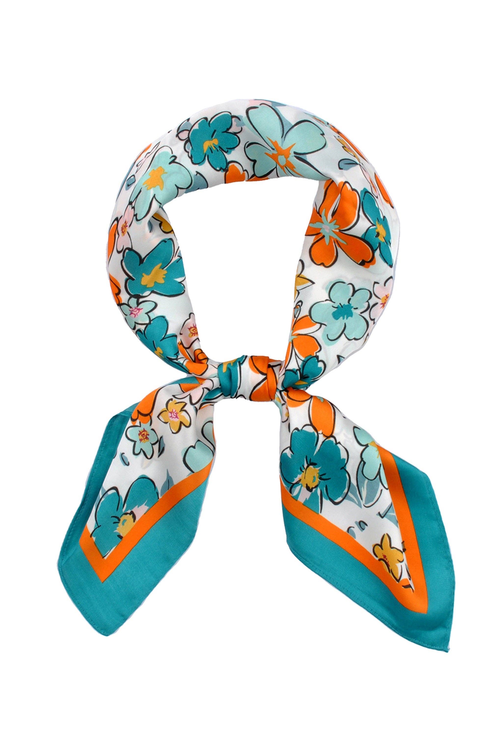 Kendall Floral Print Bandana