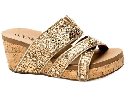 Sparkler Wedge - Gold