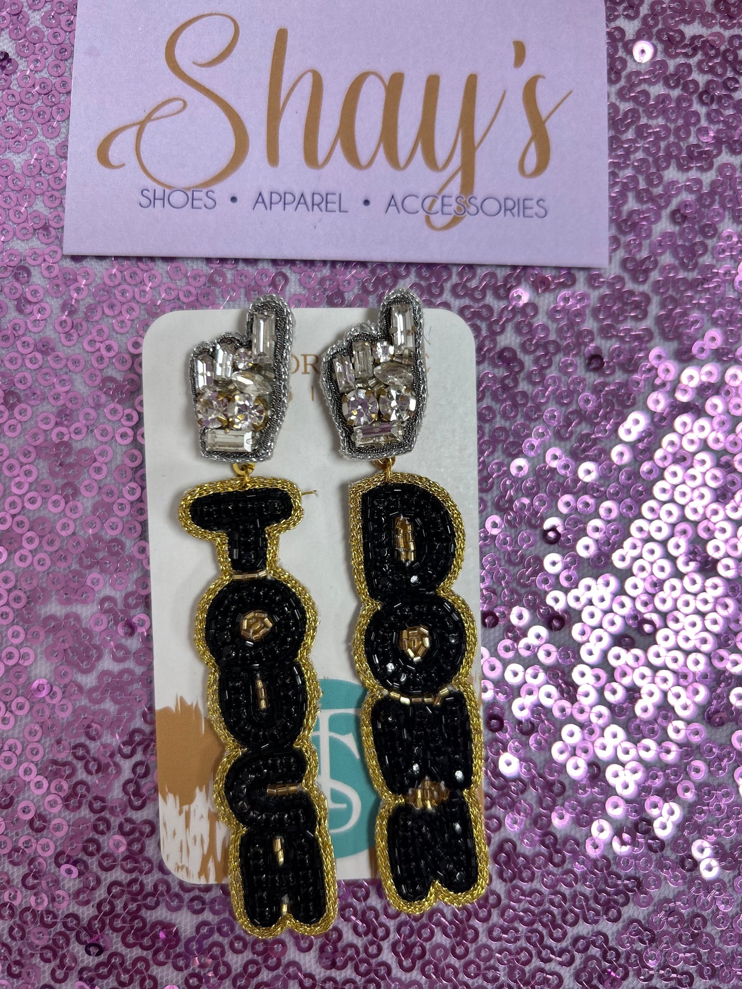 Taylor Shaye Touch Down Earrings