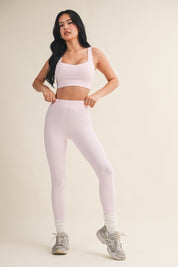 Picnic Contrast Thread Sports Bra