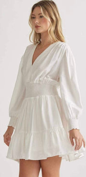 Babydoll Vneck Dress