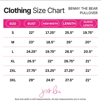 Benny The Bear Pullover