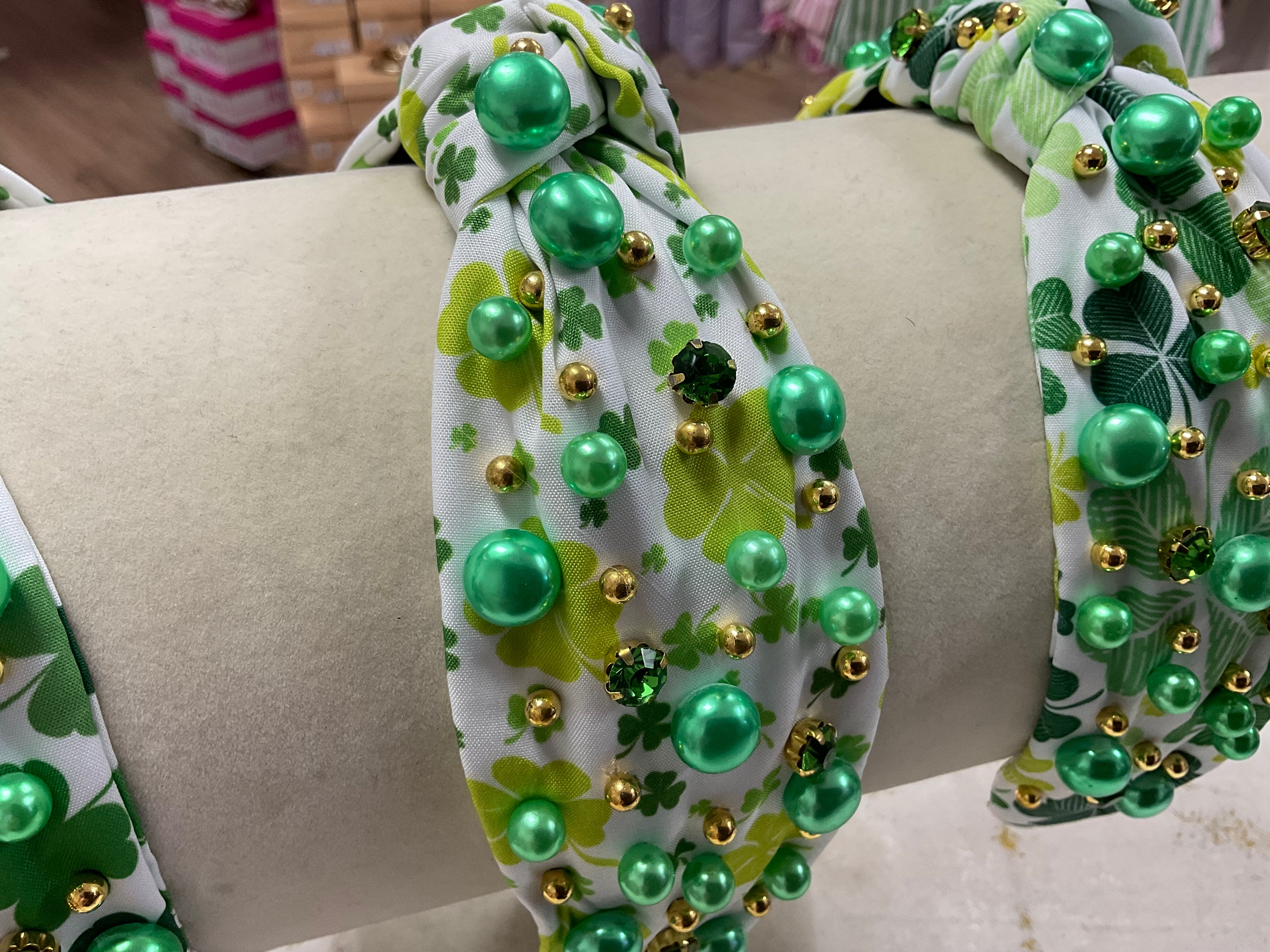 St Patricks Day Knotted Headbands