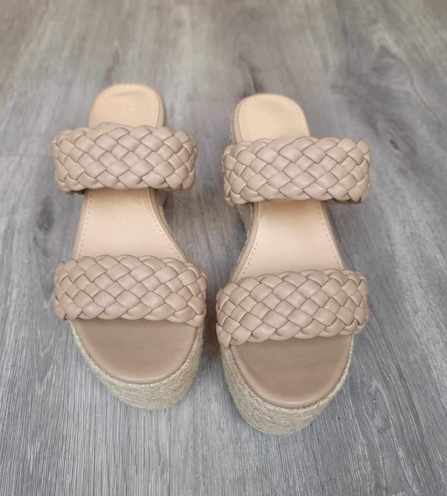 Everett Platform Clog - Taupe