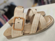 Cabin Natural Raffia Sandals
