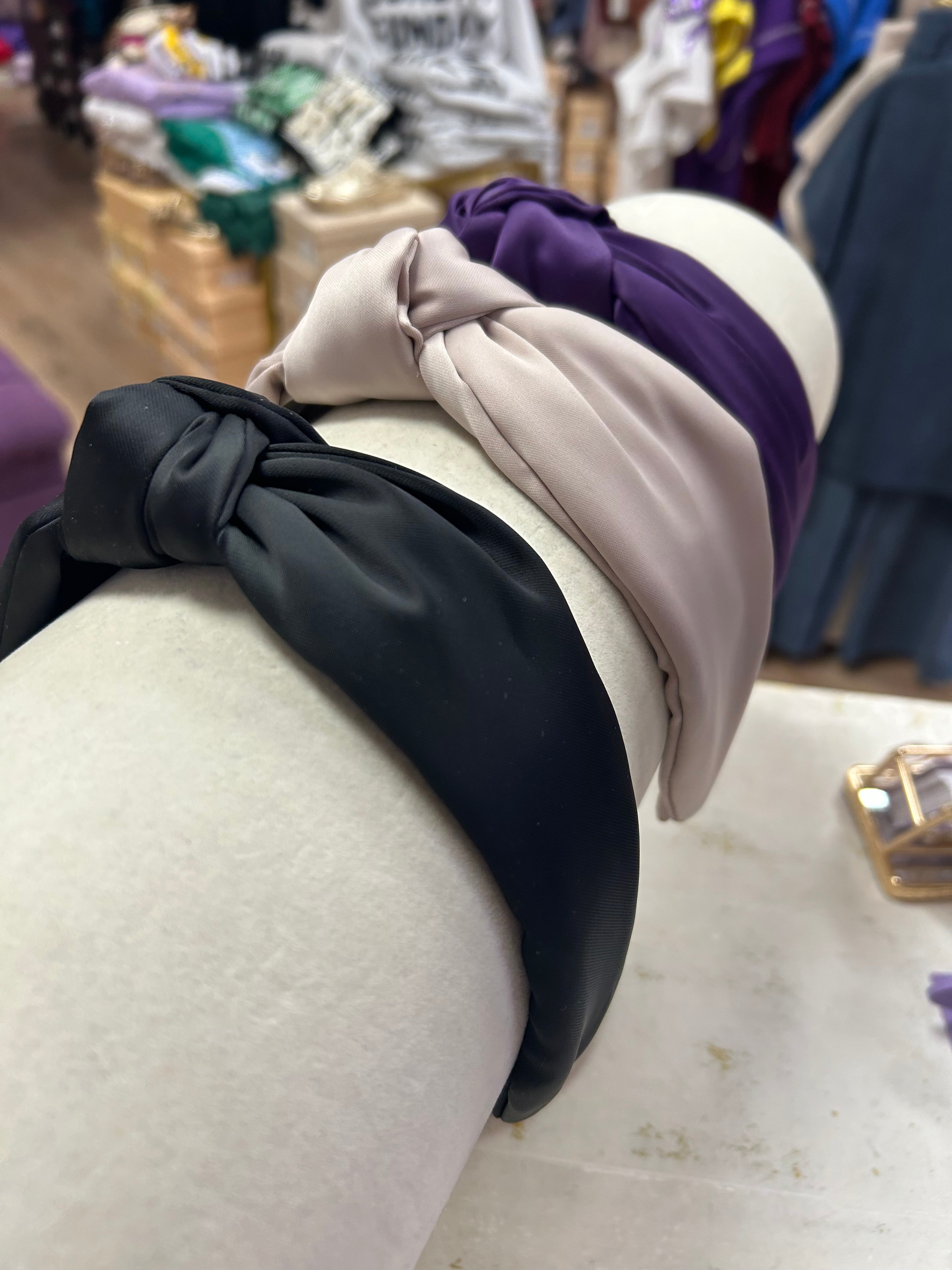 Satin Knot Headband Collection