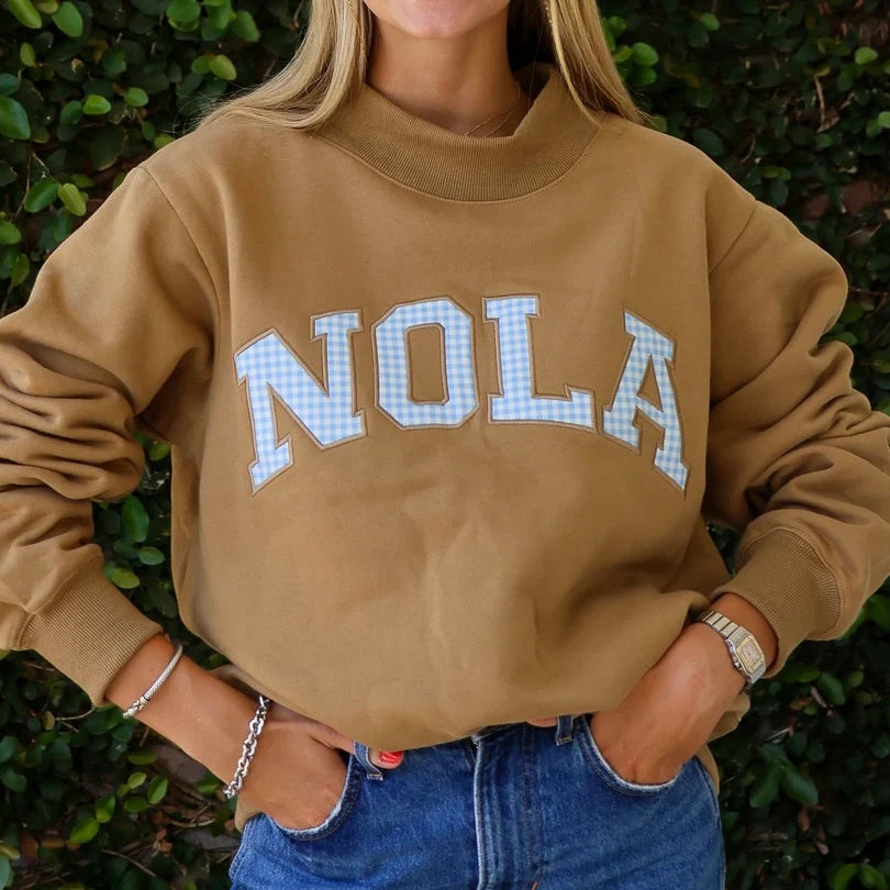 NOLA Mockneck Sweatshirt