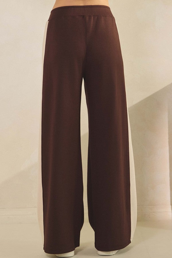 Ultra comfy Two Tone Wide Leg Pant