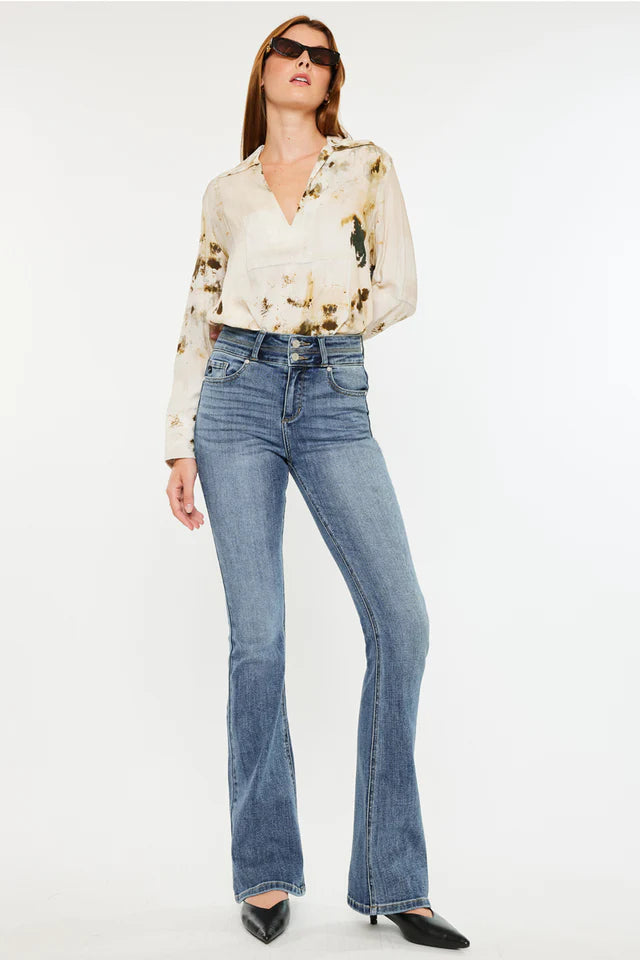 Raven High Rise - Medium Wash