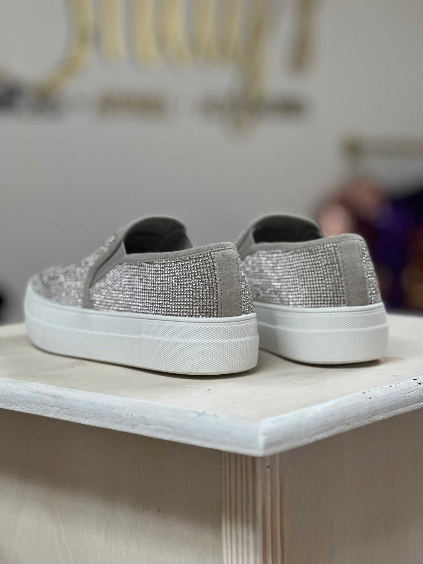 Sparkle Slip Ons