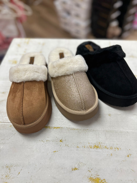 Delaney Platform Slippers