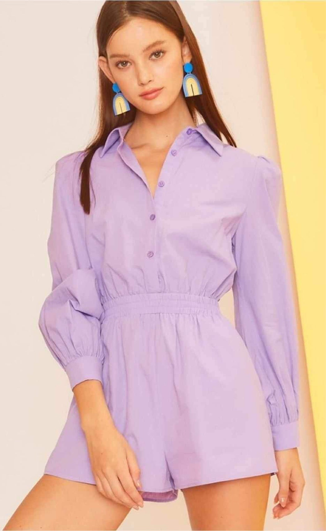 Go Easy Romper - PURPLE