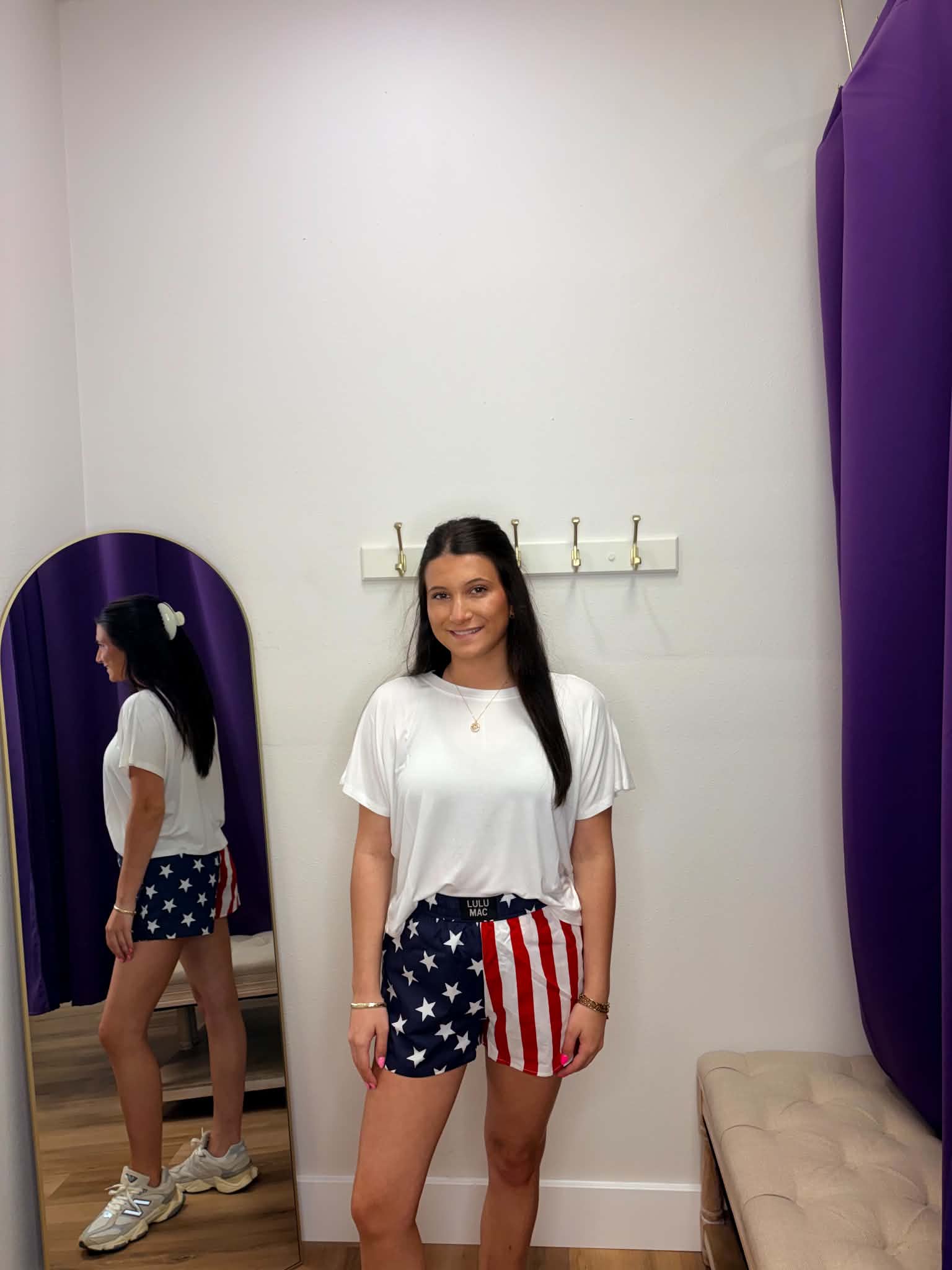 LULU MAC FLAG SHORT
