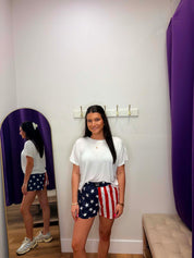 LULU MAC FLAG SHORT