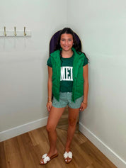 Classic Green Puffer Vest