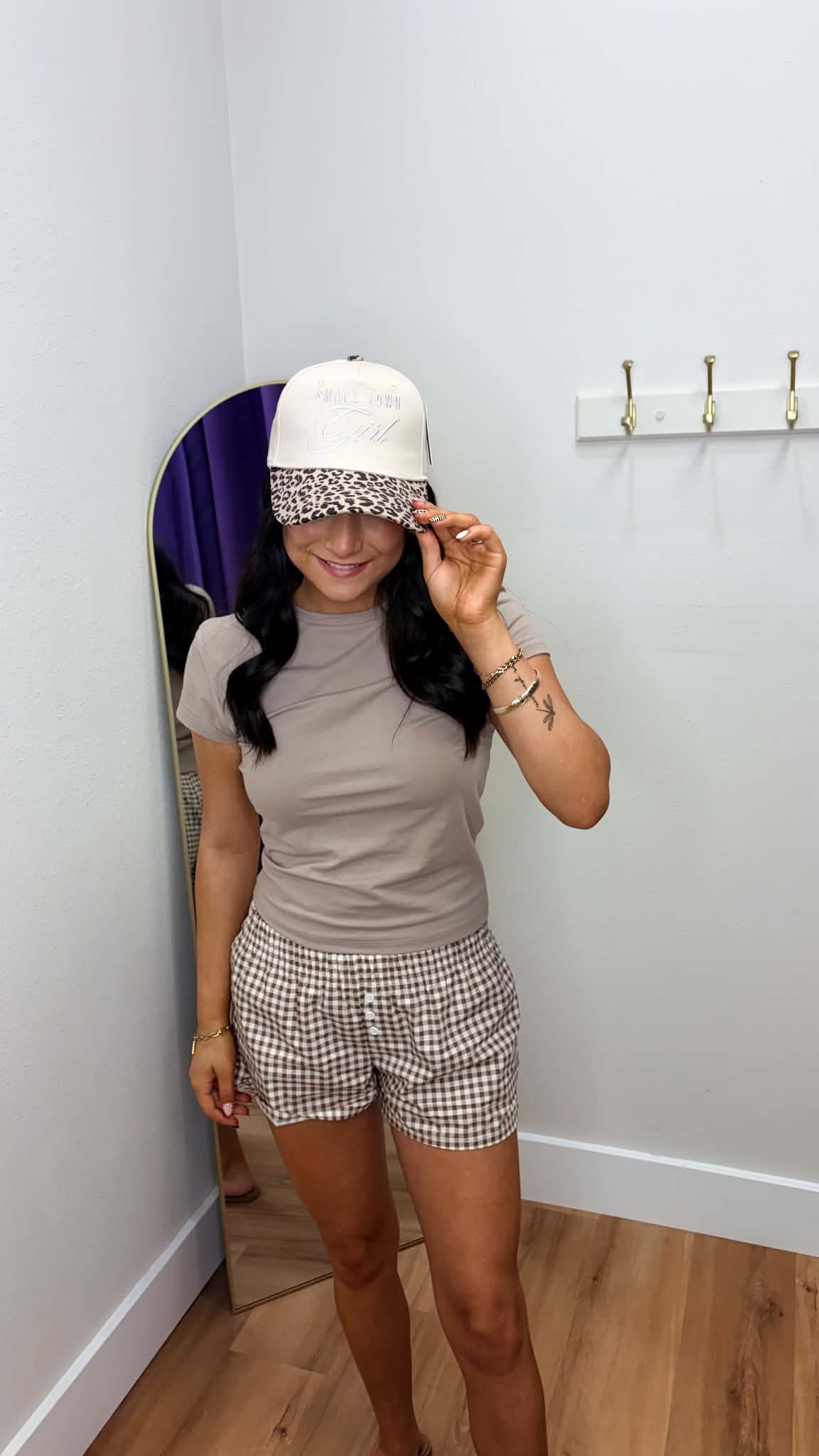 Small Town Girl Trucker Vintage Hat