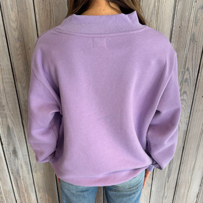 GEAUX Varsity Mockneck Sweatshirt