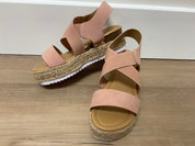 Candide Platform Sandal - BLUSH