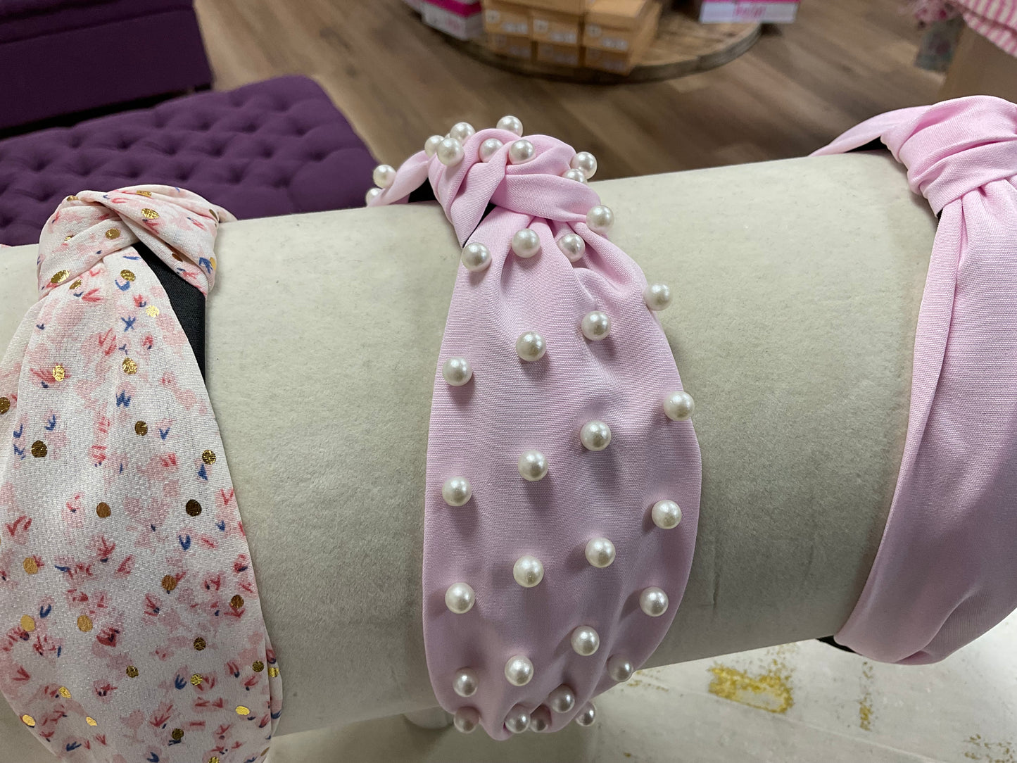 Ballerina Pink Knotted Headband