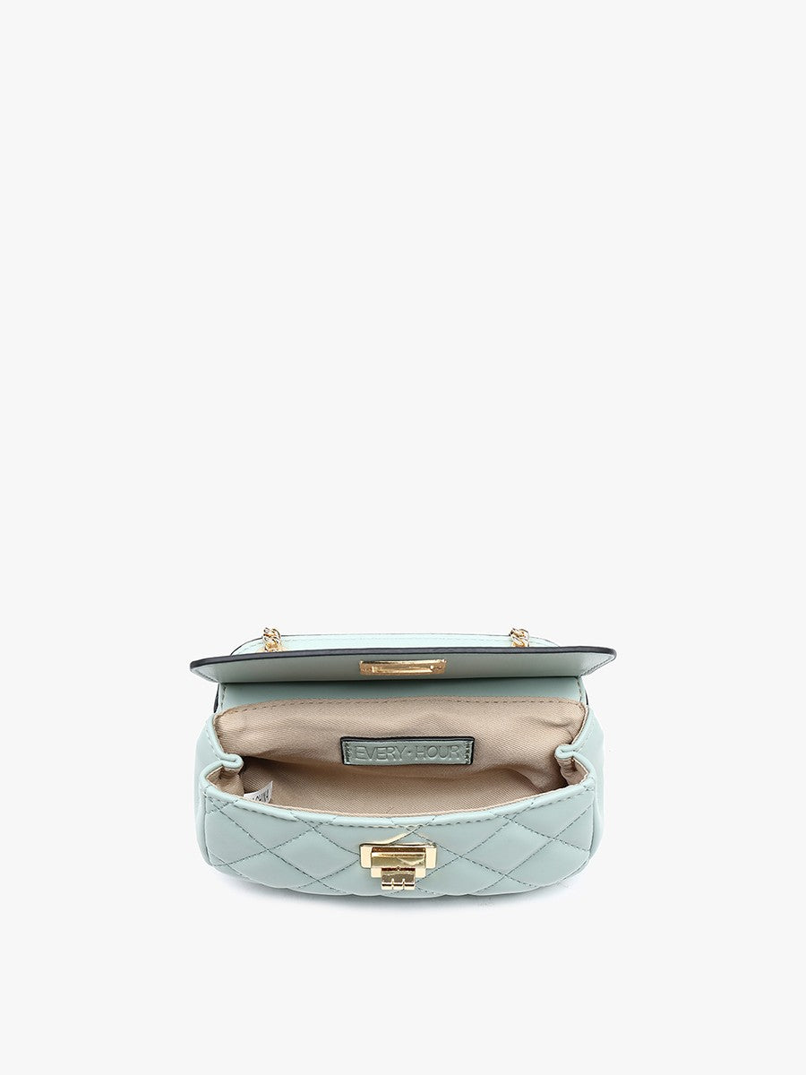 Paris Mini Quilted Crossbody