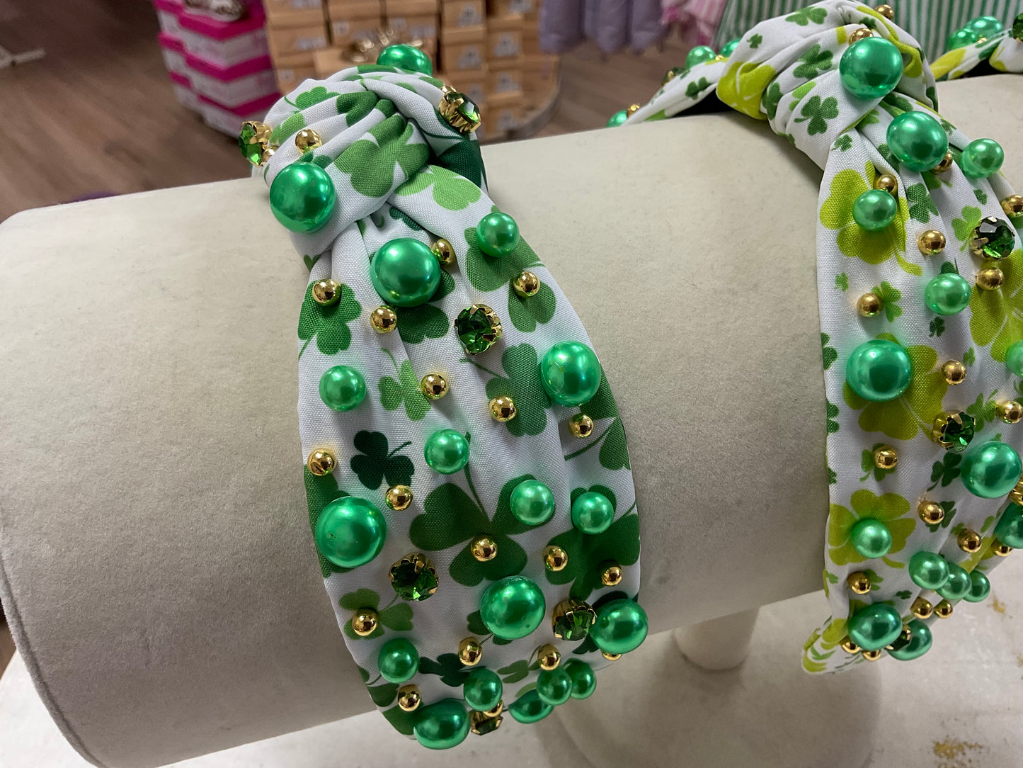 St Patricks Day Knotted Headbands