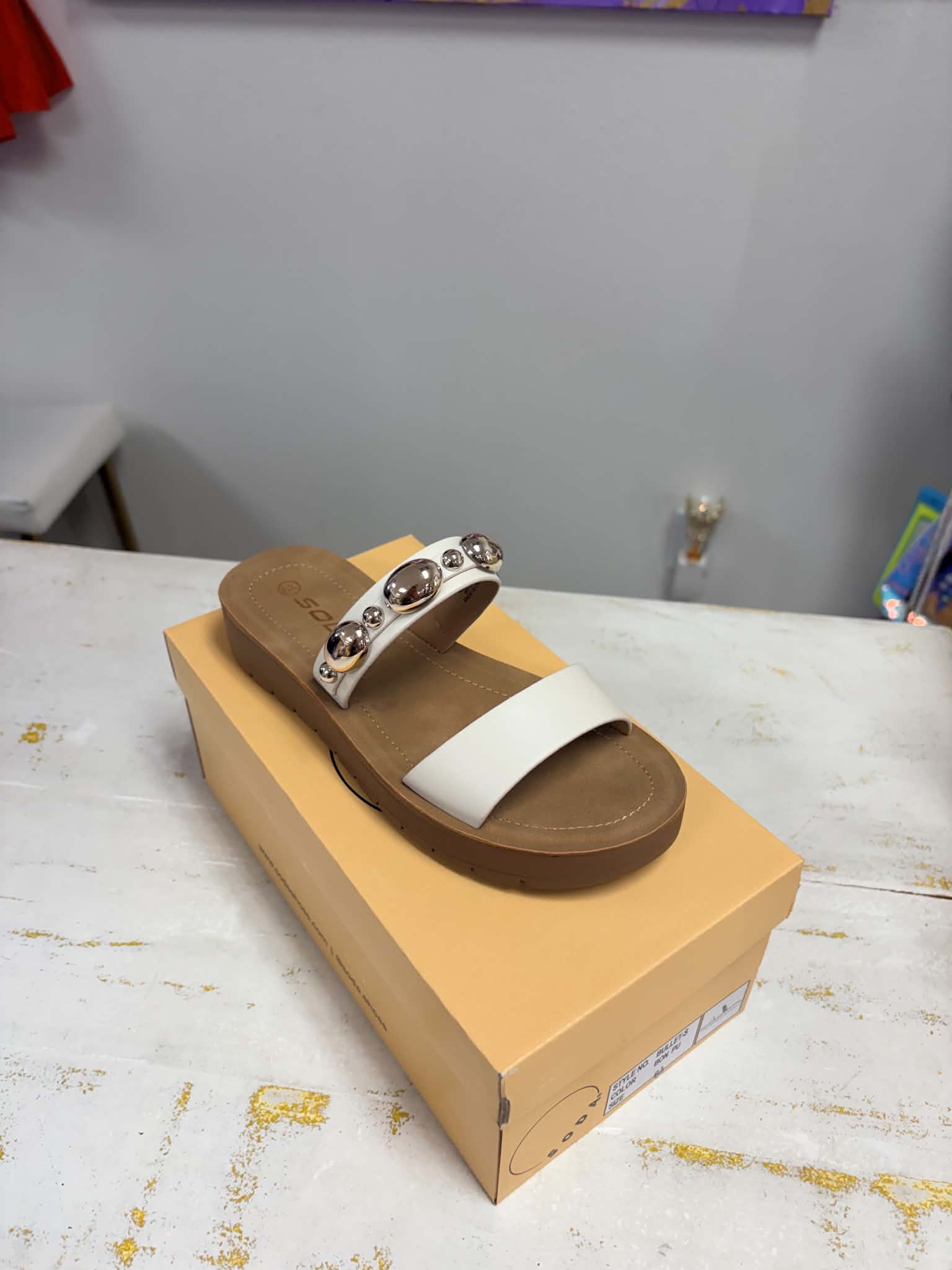 Bullet- Slide on Sandal