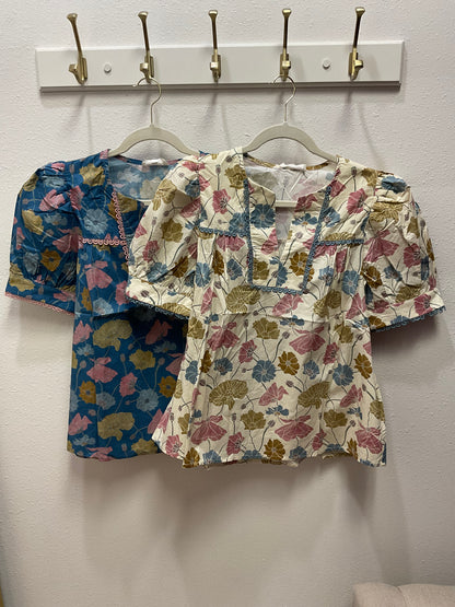 Fall Into Floral Top