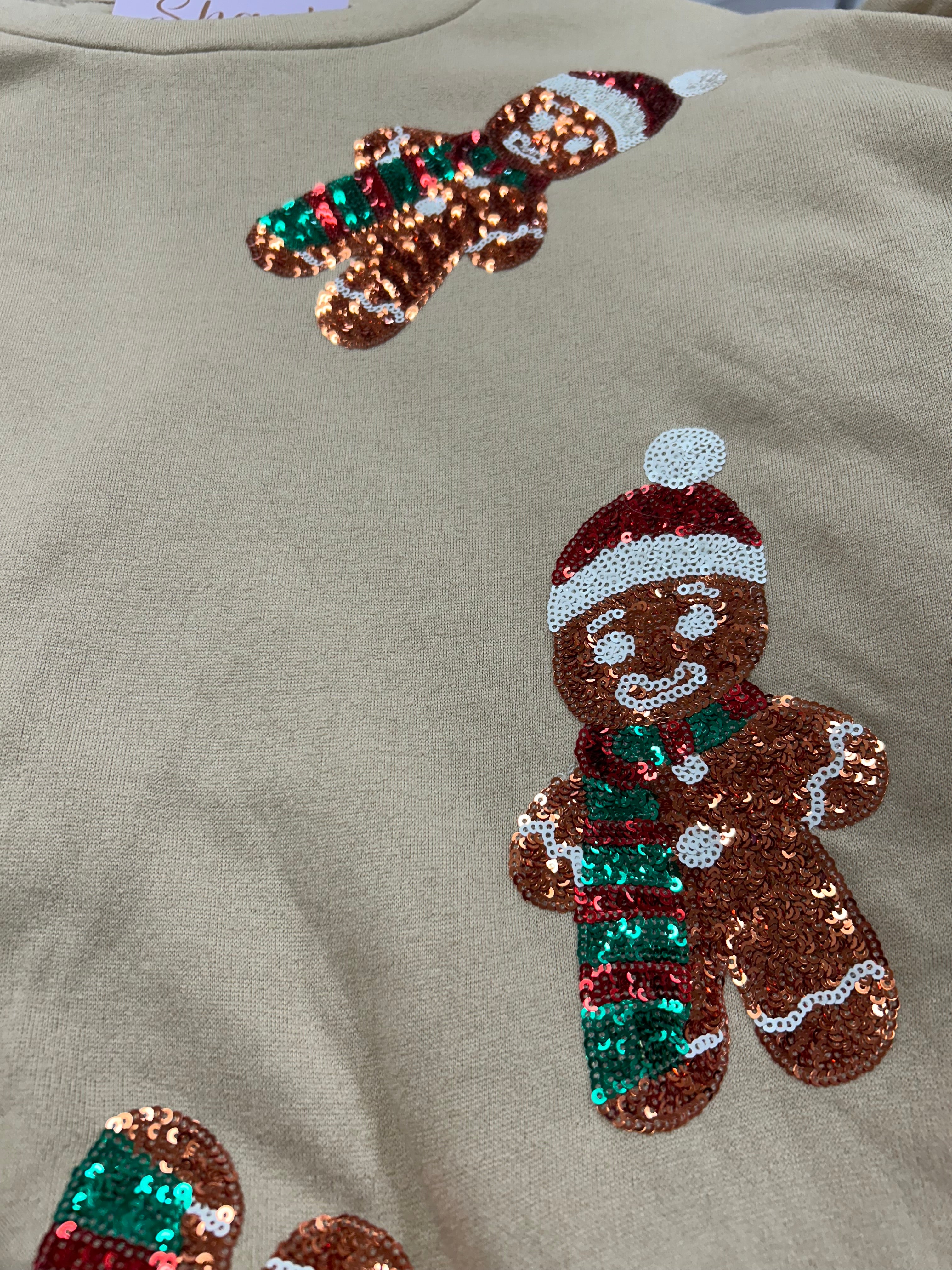 THE GINGERBREAD MAN- Fleece Pullover