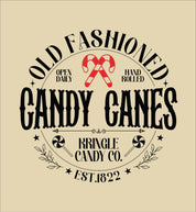 CANDY CANE COMPANY SPONGE FLEECE SWEATSHIRT