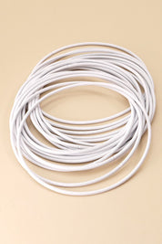 Stretchy Guitar String Bracelet Stack