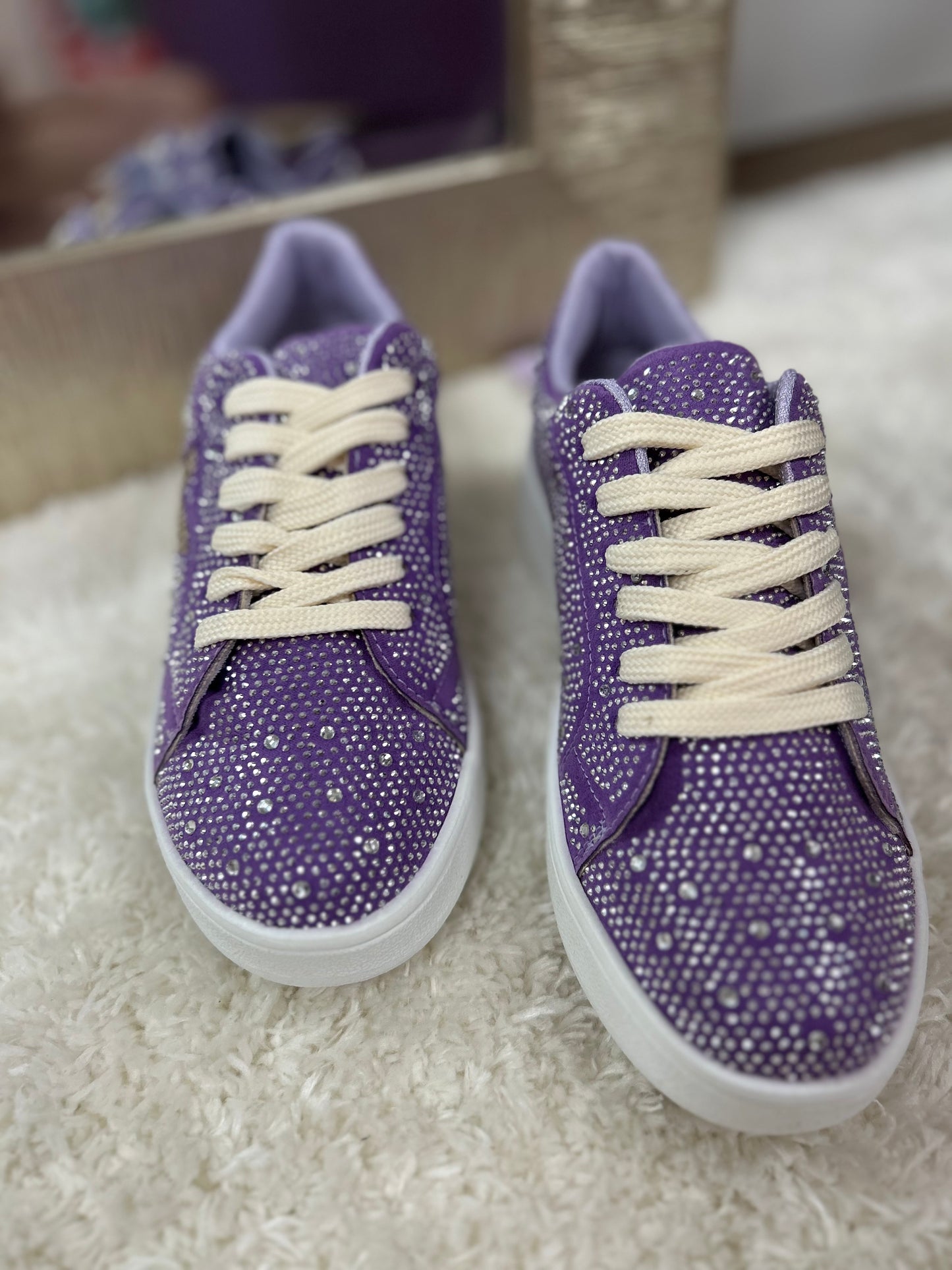 Miel Rhinestone Tennis