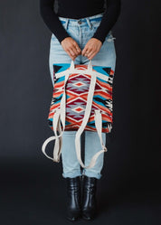 Woven Aztec Backpack
