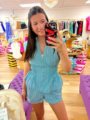 Mint To Be - Striped Set