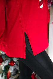 Candy Cane Lane Sequin Top