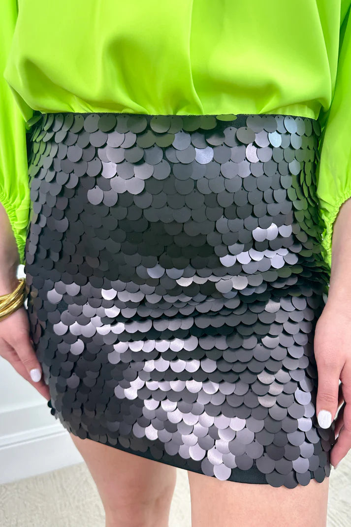 Ready To Shimmer Sequin Skirt