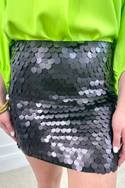Ready To Shimmer Sequin Skirt