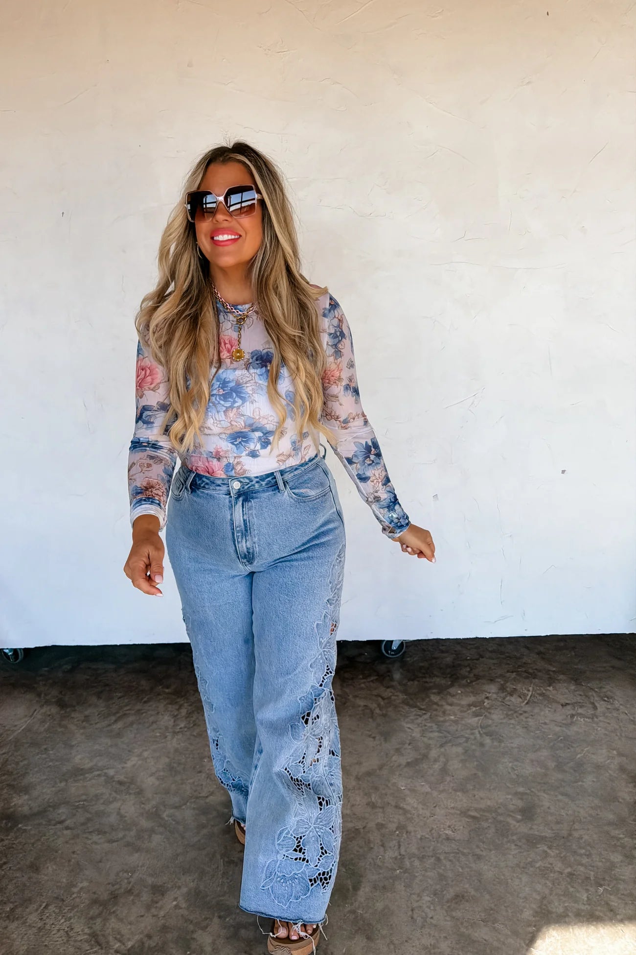 Spring Mesh Top