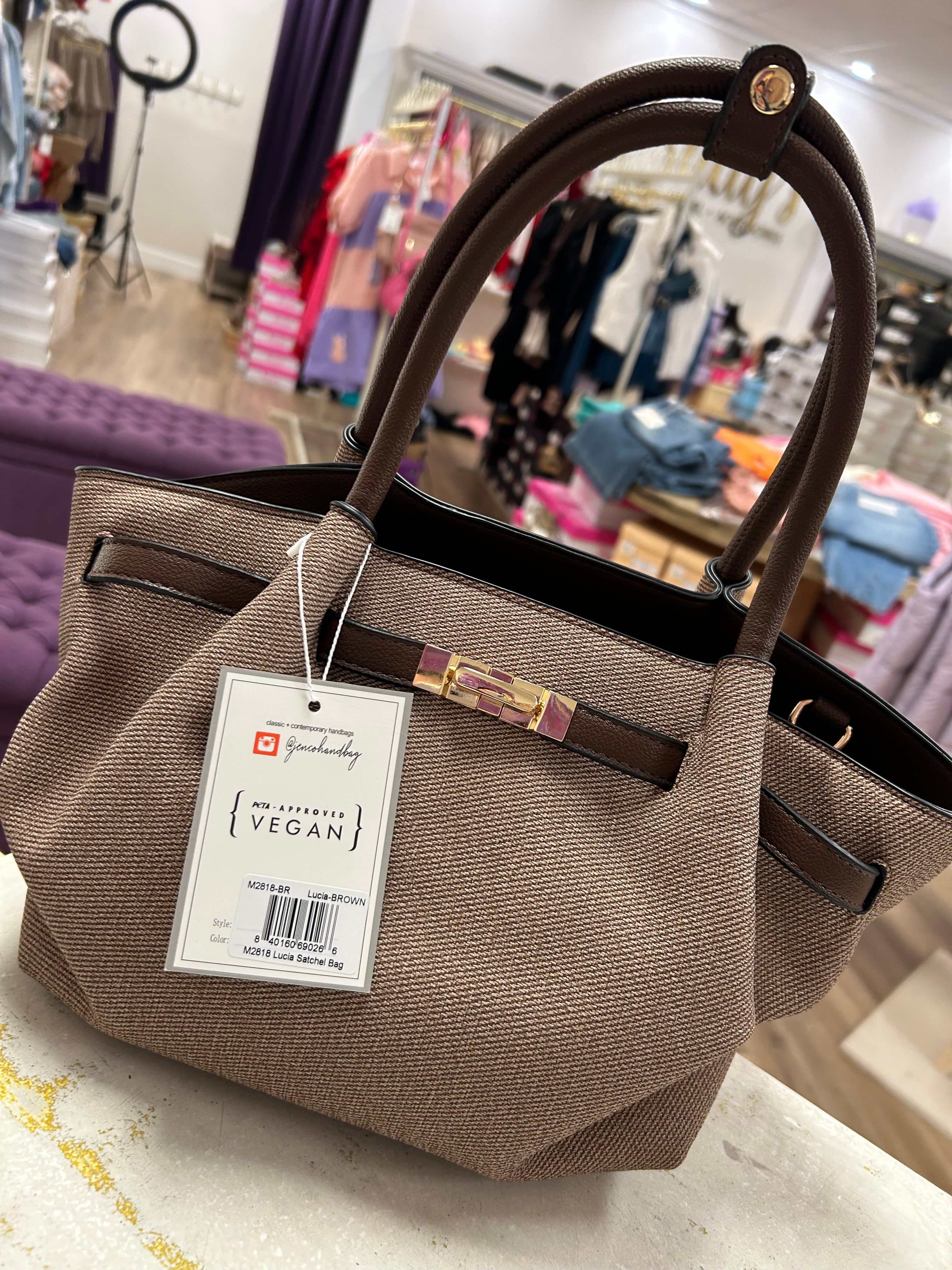 Lucia Satchel Bag