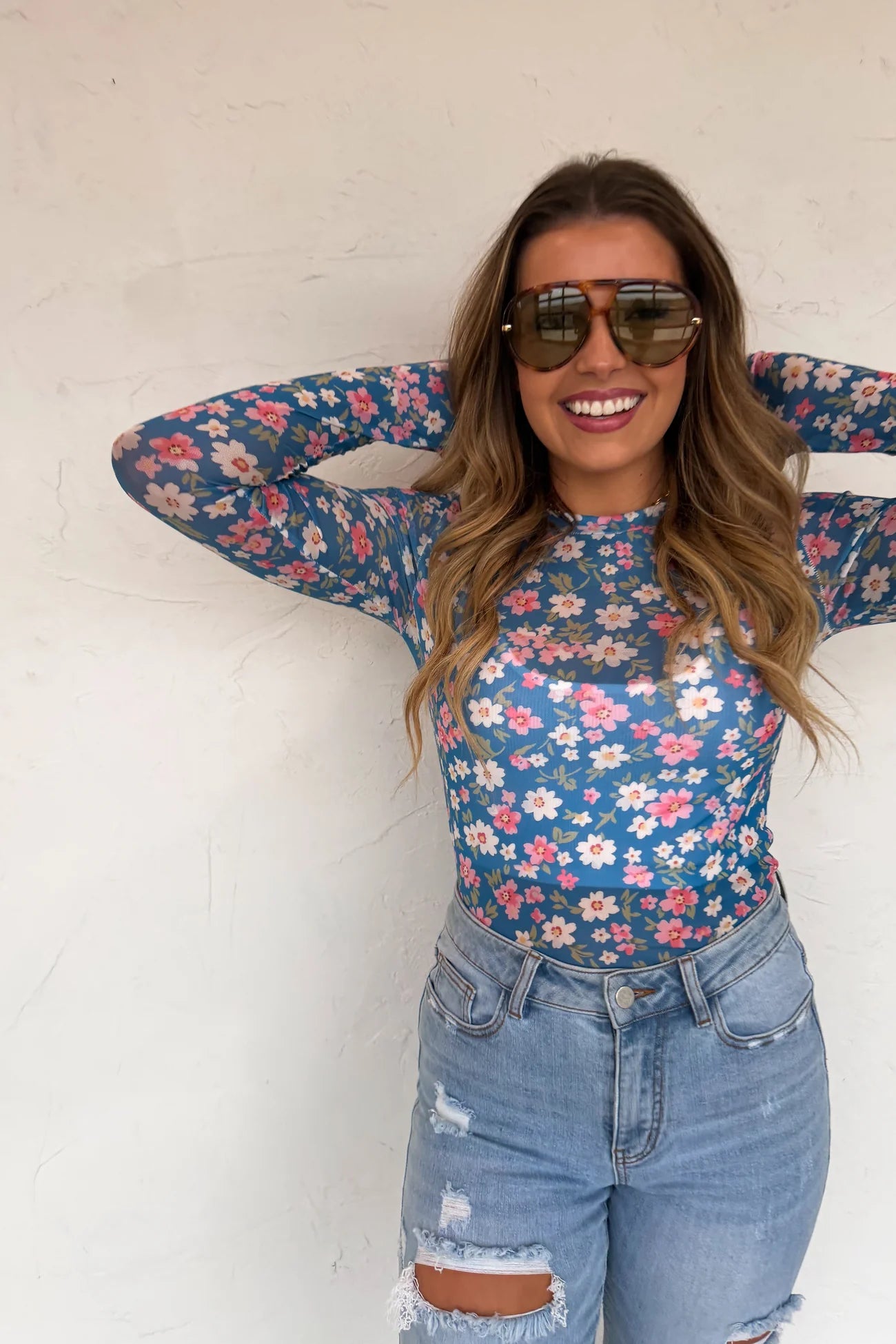 Spring Mesh Top