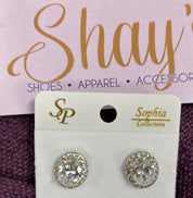 Oval Cubic Zirconia Earrings