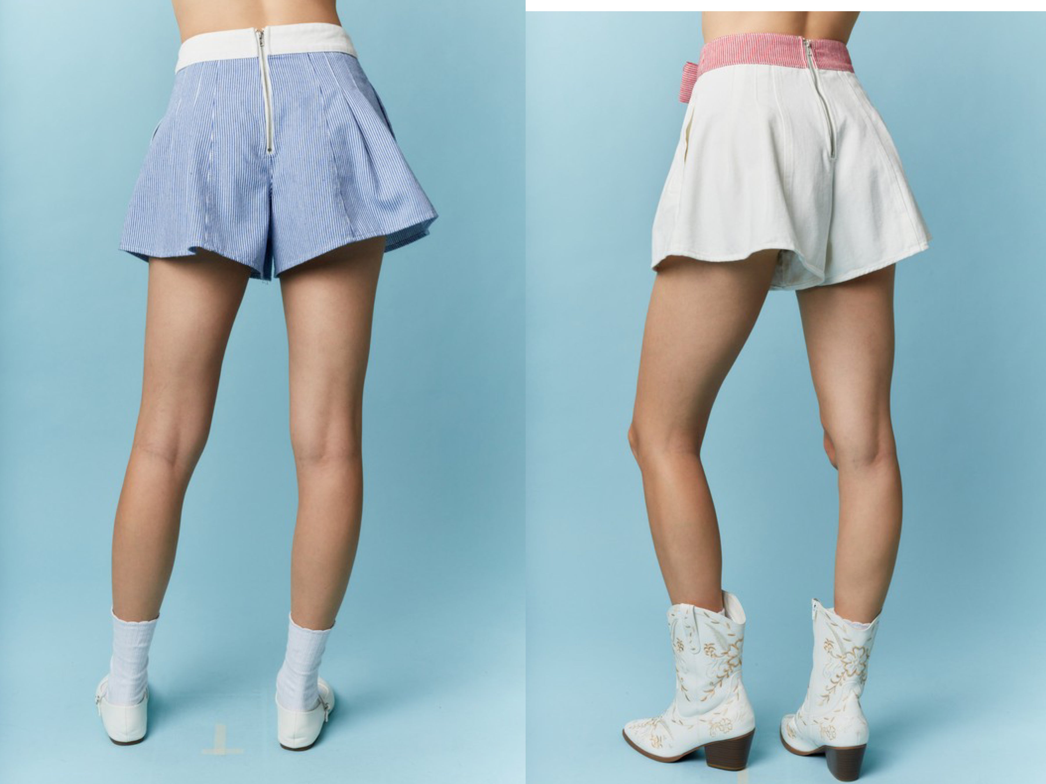 Bow Waistband Shorts