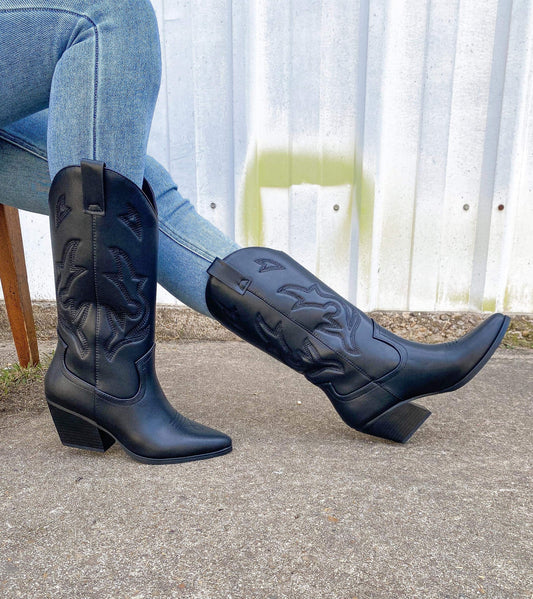 Orville Black Boots