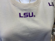 Lsu Ritter Multi Color Heavyweight Crop Tee