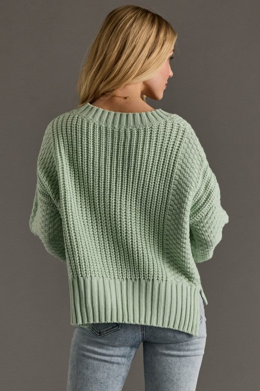 Casie Knit Cropped Cardigan