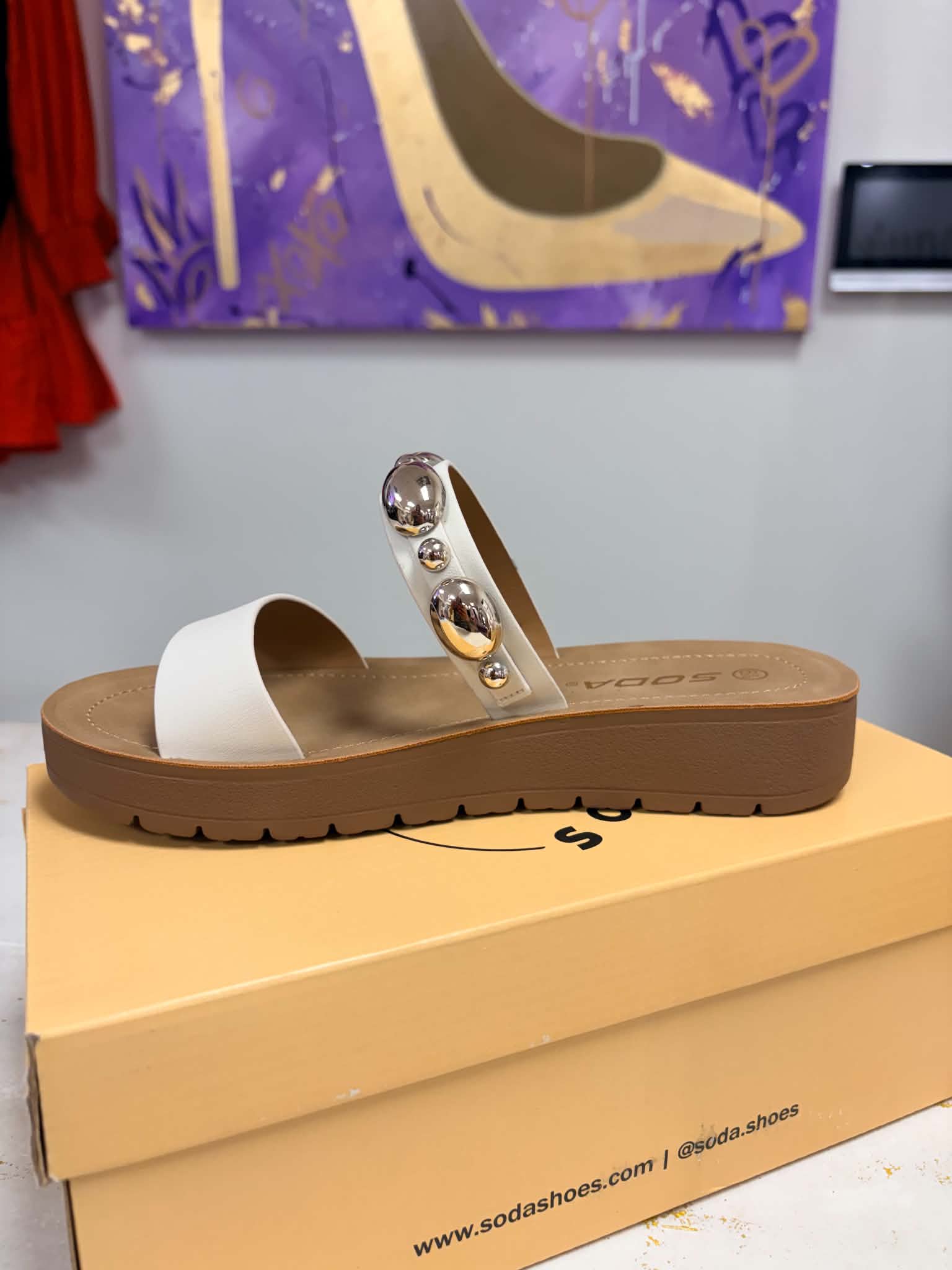 Bullet- Slide on Sandal