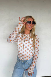 Moon Child Mesh Tops